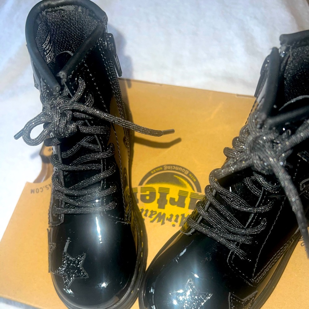 Dr Marten little kids boots size 3